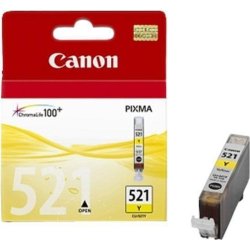 Canon CLI-521Y blækpatron, gul, 450s