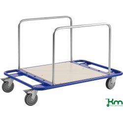 Transportvogn med 5 bøjler, 150 kg, 100x70x69 cm