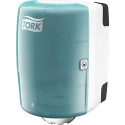 Tork M2 Dispenser t/aftørringspapir | Turkis/hvid