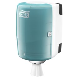Tork M2 Dispenser t/aftørringspapir | Turkis/hvid