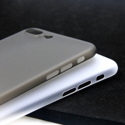 Twincase iPhone 7 plus case, transparent sort
