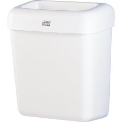 Tork B2 avfallskärl, 20 l, vit