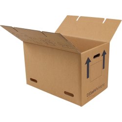 Flyttekasse | Professionel | Small | Brun