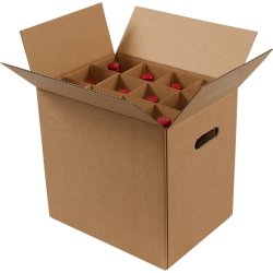 Flaske transportkasse | 12 flasker
