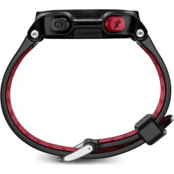 Garmin Forerunner 235, pulsur, sort/rød