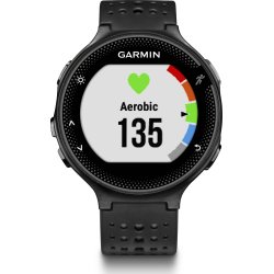 Garmin Forerunner 235, pulsur, sort/grå