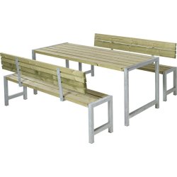 Plus plankset med ryggstöd, Natur