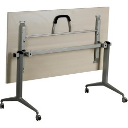 Mobil klapbord 180x80 cm ahorn melamin