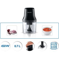 Philips HR1393/90 Daily Collection Hakker, sort