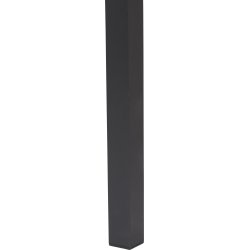 William havebord i sort B95 x L200/250/300 cm