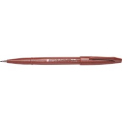 Pentel Brush Sign Pen Fineliner | Brun
