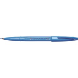Pentel Brush Sign Pen, lyseblå