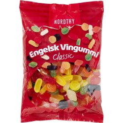 Engelsk Vingummi, 900 g
