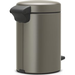 Brabantia NewIcon Pedalspand | 3 L | Platin