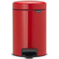 Brabantia Pedalspand 3 L, passion red