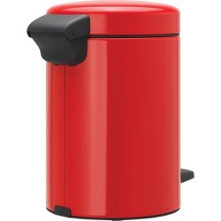 Brabantia Pedalspand 3 L, passion red