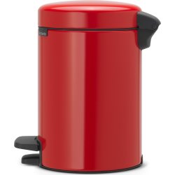 Brabantia Pedalspand 3 L, passion red