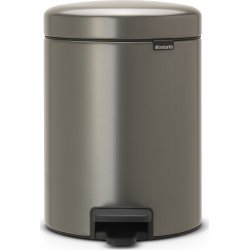 Brabantia Pedalhink 5 L, platinum