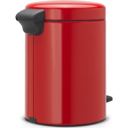 Brabantia NewIcon Pedalspand, 5 L, passion red