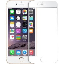 Coolreall 3D skærmbeskyttelse iPhone 7 Plus, hvid