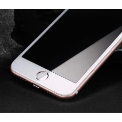 Coolreall 3D skærmbeskyttelse iPhone 7 Plus, hvid