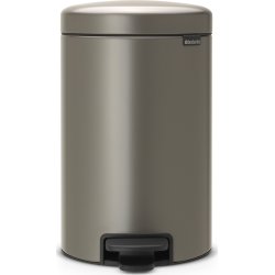 Brabantia Pedalhink 12 L, platinum