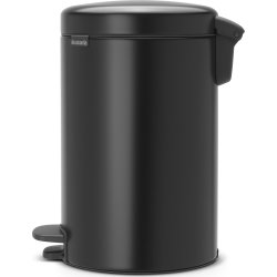Brabantia NewIcon Pedalspand | 12 L | Mat Sort