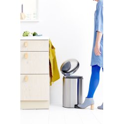 Brabantia NewIcon Pedalspand | 20 L | Mat stål FPP