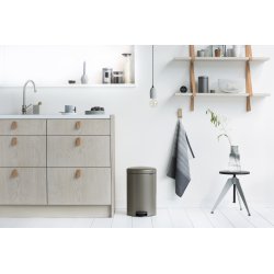 Brabantia NewIcon Pedalspand | 20 L | Platin