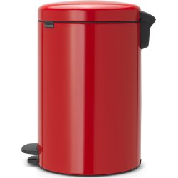 Brabantia Pedalspand, 20 L, passion red