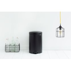 Brabantia NewIcon Pedalspand | 20 L | Mat sort