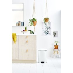 Brabantia NewIcon Pedalspand | 20 L | Hvid
