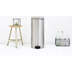 Brabantia NewIcon Pedalspand | 30 L | Mat stål