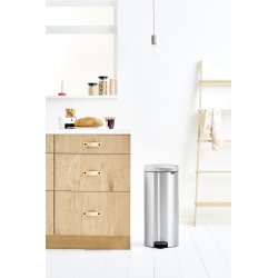 Brabantia NewIcon Pedalspand | 30 L | Mat stål