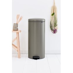 Brabantia NewIcon Pedalspand | 30 L | Platin