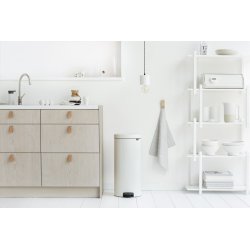 Brabantia NewIcon Pedalspand | 30 L | Hvid