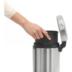 Brabantia NewIcon Pedalspand | 3 L | Mat sort