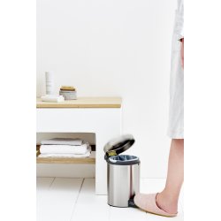 Brabantia NewIcon Pedalspand | 3 L | Mat sort
