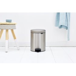 Brabantia NewIcon Pedalspand | 5 L | Mat stål