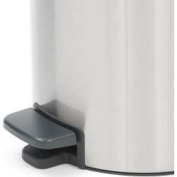 Brabantia Pedalspand, 5 L, matt steel FPP