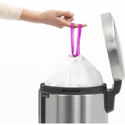 Brabantia NewIcon Pedalspand | 12 L | Mat Sort