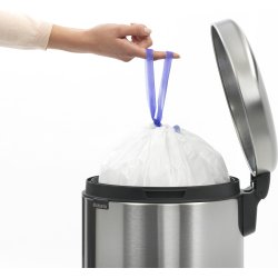 Brabantia NewIcon Pedalspand | 20 L | Mat sort