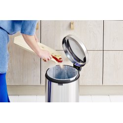 Brabantia NewIcon Pedalspand | 20 L | Mat sort