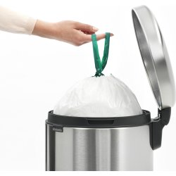 Brabantia NewIcon Pedalspand | 30 L | Mat stål