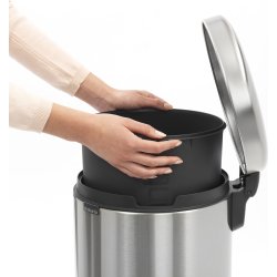 Brabantia NewIcon Pedalspand | 30 L | Mat stål