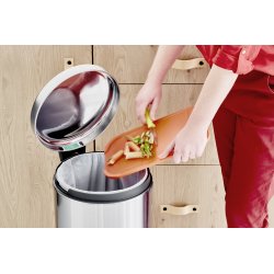 Brabantia NewIcon Pedalspand | 30 L | Mat stål