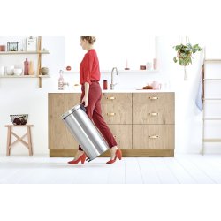 Brabantia NewIcon Pedalspand | 30 L | Mat stål