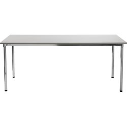 Eminent kantinebord 180x80 cm hvid laminat