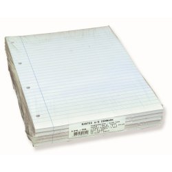 Bantex Blok | A4 | Sidelimet | Hullet | Linjeret