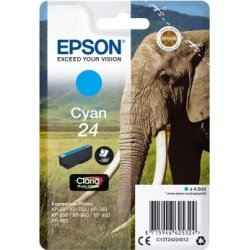 Epson C13T24224012 bläckpatron, cyan, 360 s
